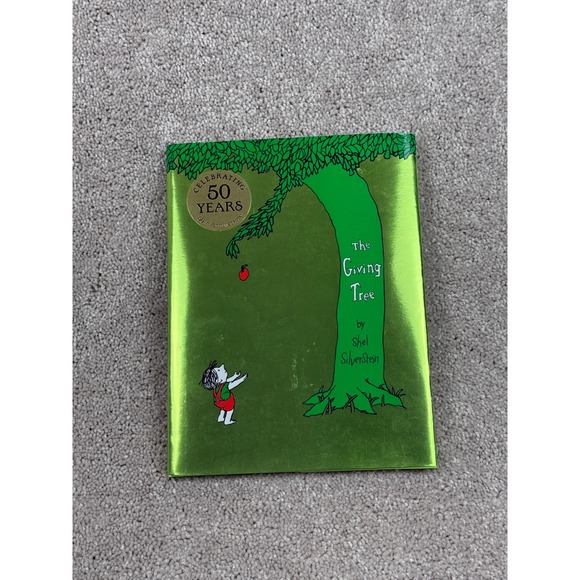 The Giving Tree Shel Silverstein 50 Years Anniversary Book Hardcover - Picture 1 of 6